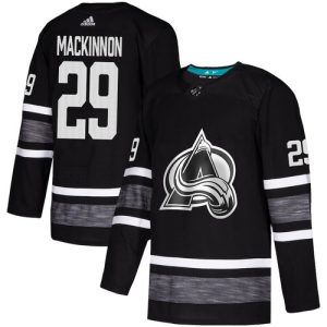 Colorado Avalanche Trikot #29 Nathan MacKinnon Schwarz 2019 All-Star NHL